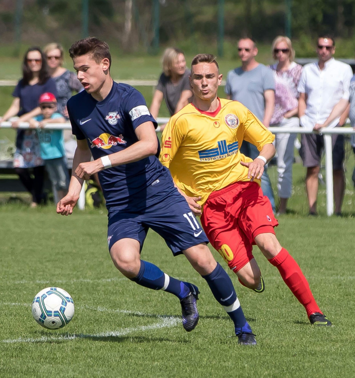 Maximilian Urban, Fussballer Junioren Bundesliga mit RB Leipzig