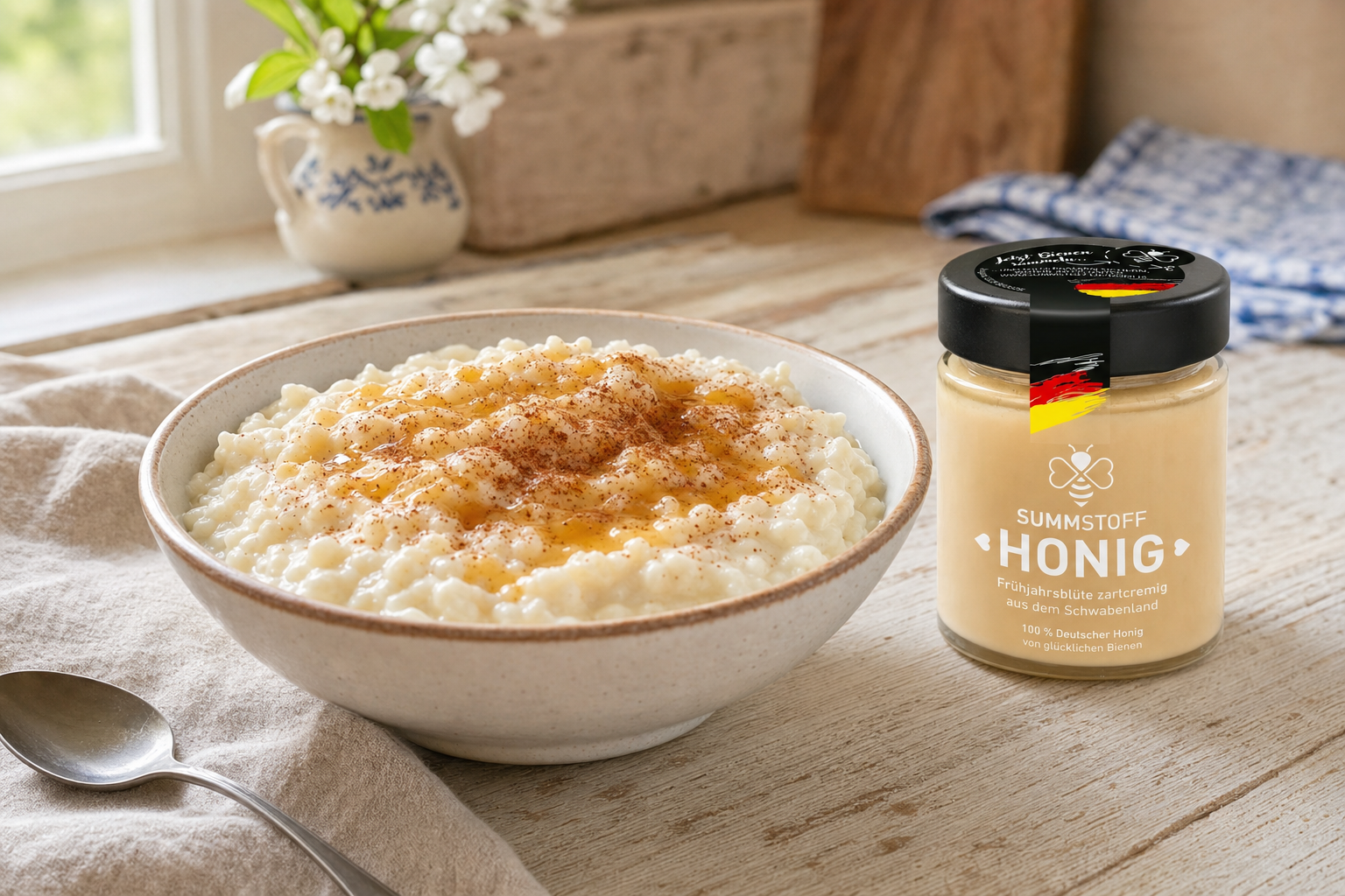 Honig-Milchreis