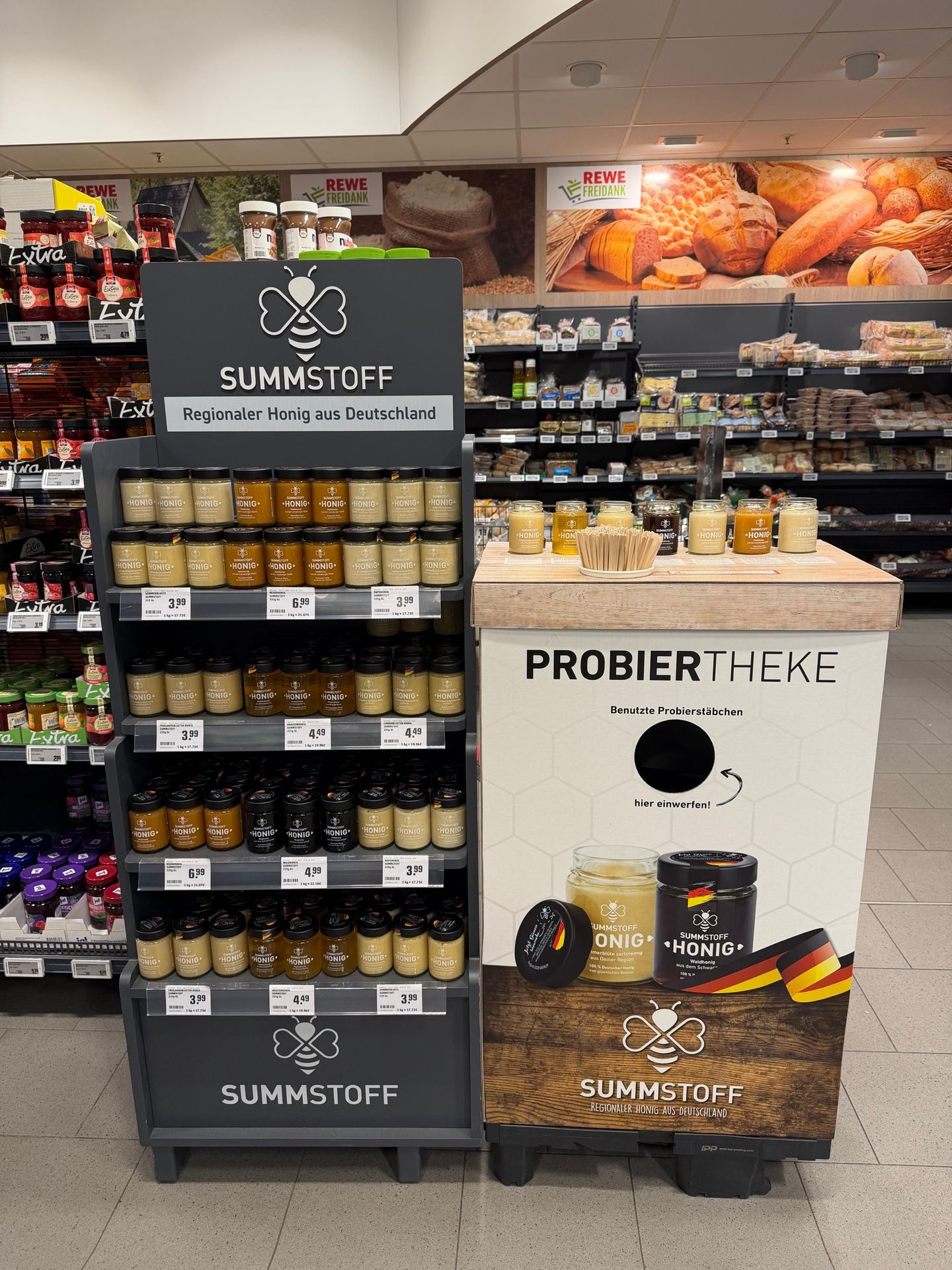 SUMMSTOFF im Lebensmitteleinzelhandel